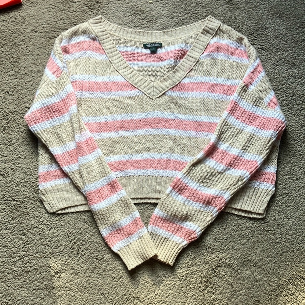 stripped sweater
